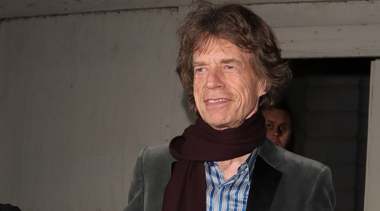 Mick Jagger a jelek szerint már jobban van /Fotó: Northfoto