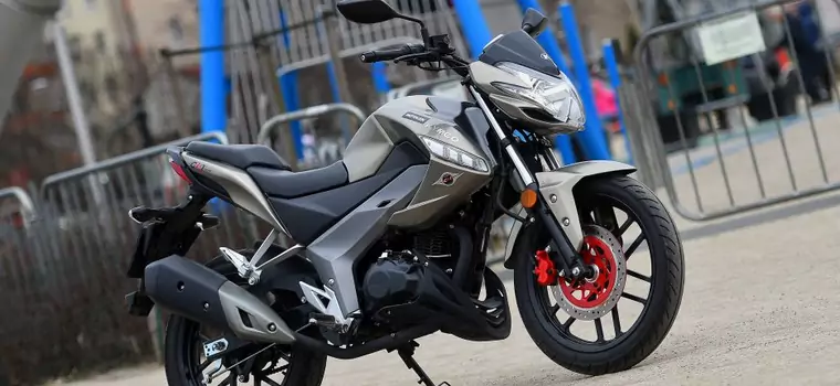 Kymco CK-1 - naked dla początkujących