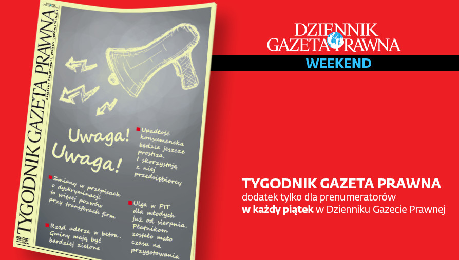 TGP. Tygodnik Gazeta Prawna. 26 lipca 2019