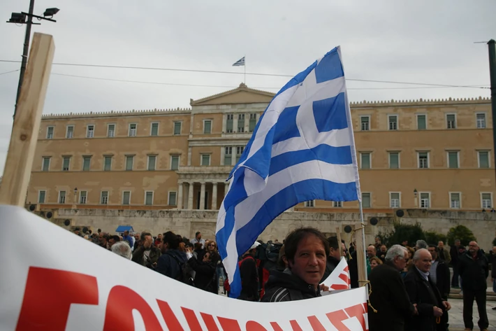 Greece: Demonstrations in Athens for pension reforms