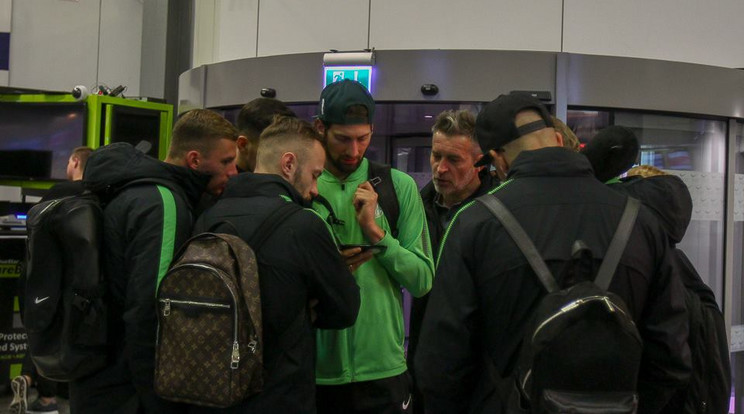 A csapat elutazott Spanyolországba / Fotó: Fradi Média