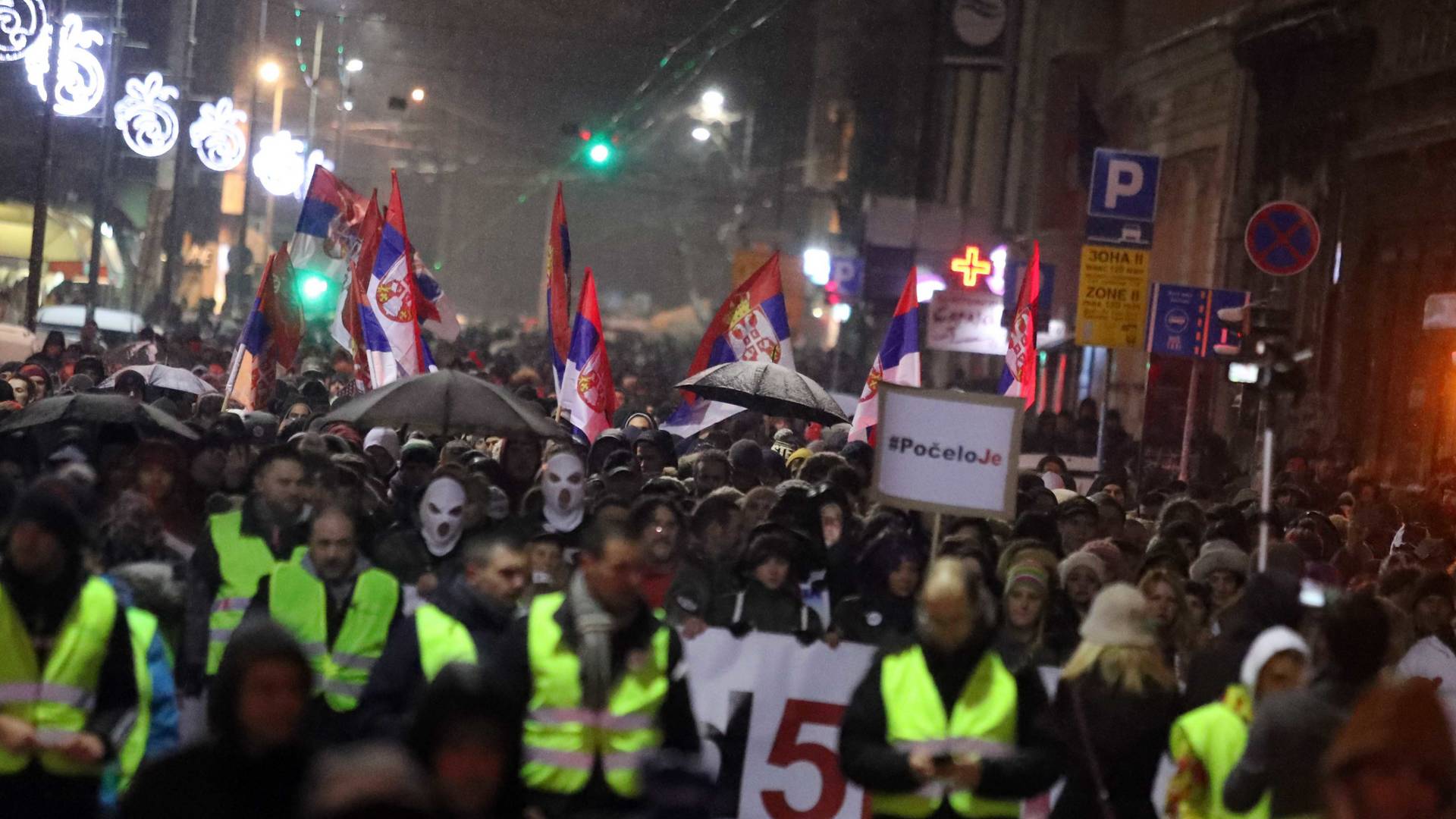 Najmoćnija slika sa protesta u Beogradu