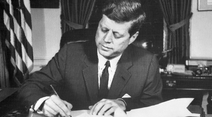 John F. Kennedy végül a békés megoldás mellett döntött /Fotó: AFP