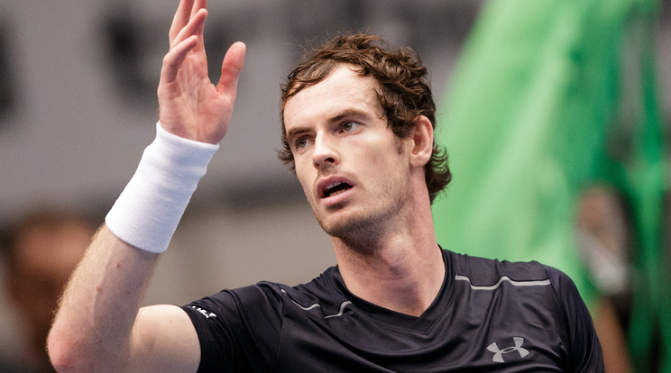 Andy Murray bocsánatot kért egy szurkolótól /Fotó: AFP