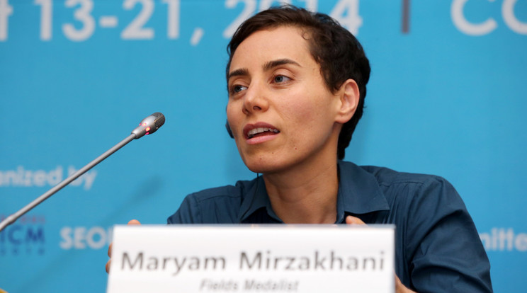 Maryam Mirzakhani/Fotó:AFP