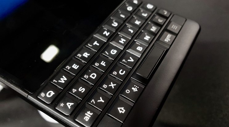 A Blackberry-t aranykorában sokszor hívták az üzletemberek telefonjának is. Az új készülékek felérnek a nagy elődökhöz? /Fotó: Virág Dániel