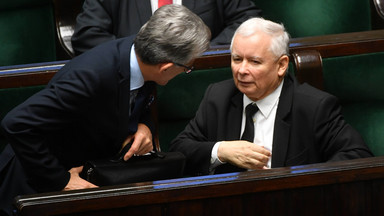 Jarosław Kaczyński broni Stanisława Piotrowicza. "Nie zrobił nic złego w PRL, więcej - on pomagał"