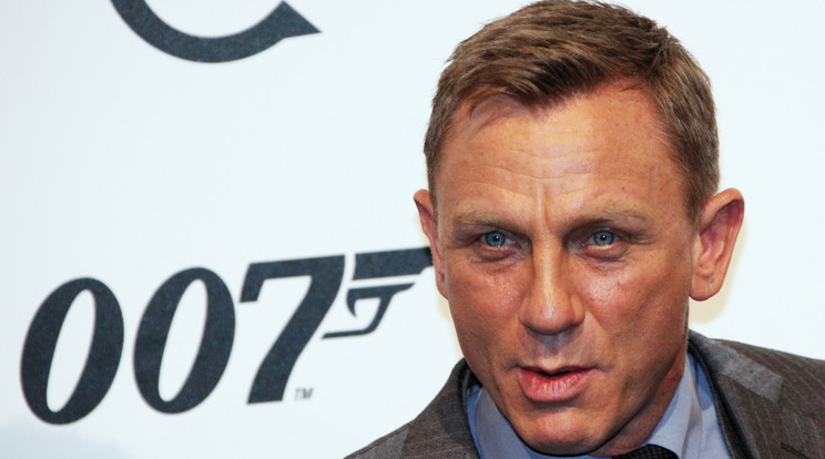 Daniel Craig a legutóbbi James Bond-film bemutatóján/Fotó:Northfoto