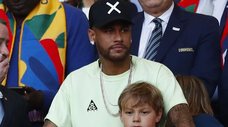 Neymar a PSG edzése helyett a Copa América döntőjén szurkolt /Fotó: Getty Images 