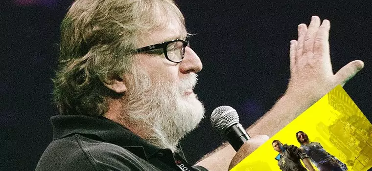 Gabe Newell komentuje premierę Cyberpunka 2077. "Niektóre elementy gry są niesamowite"