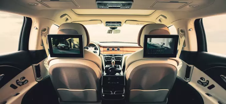 Nowy sposób Bentleya na rozrywkę dla pasażerów