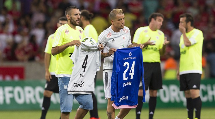 A Chapecoense 19 focistája halt meg a 71 életet követelő légikatasztrófában /Fotó: AFP