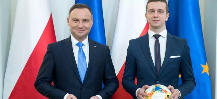 Prezydent Duda ogłosił powołanie Esportowej Drużyny Narodowej w piłce nożnej