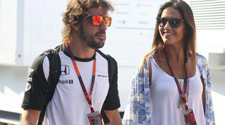 Íme Fernando Alonso új barátnője - Fotók!