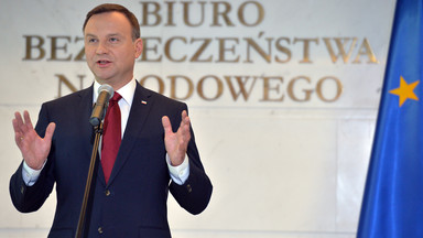 Prezydent Andrzej Duda apeluje, by nie podgrzewać politycznych sporów