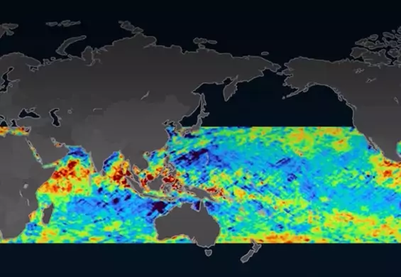 Z kosmosu widać wyspy mikroplastiku w oceanach. Mapa NASA szokuje