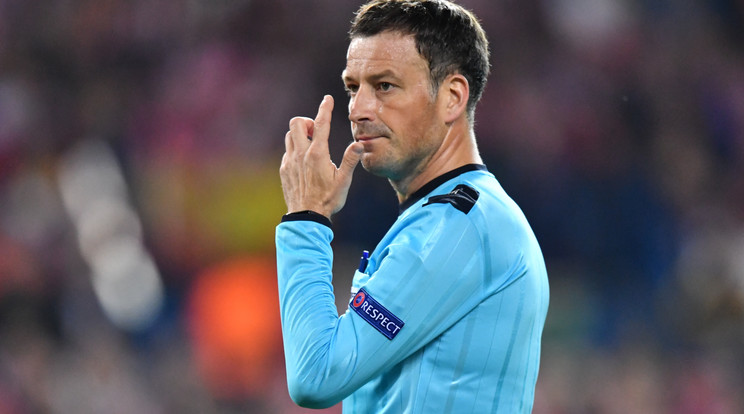 Mark Clattenburg is tagja az Eb játékvezetői keretének /Fotó: AFP