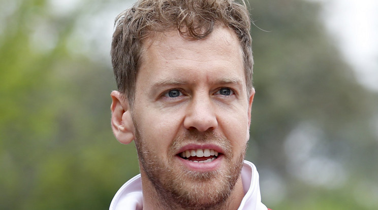 Sebastian Vettel, a Ferrari Forma–1-es versenyzője
 /Fotó:MTI