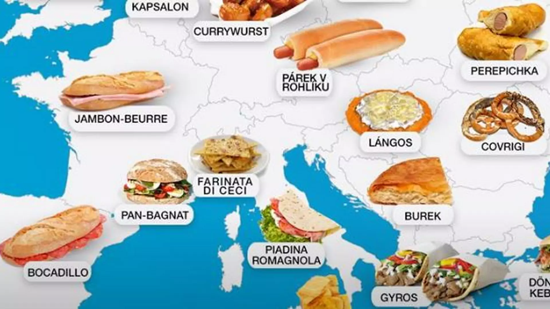 Powstała kulinarna mapa świata. Z jakimi przysmakami kojarzy się Polska?