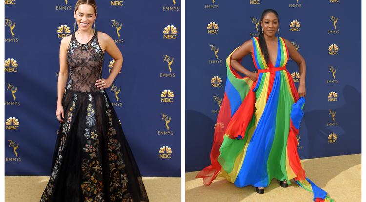 Emilia Clarke és Tiffany Haddish