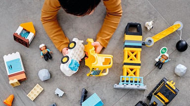 Plac budowy dla maluchów, czyli zabawki dla małych budowniczych