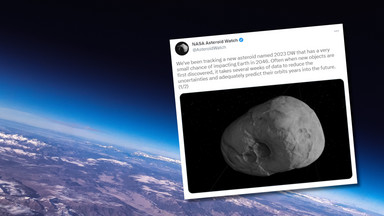 Naukowcy uspokajają w sprawie asteroidy 2023 DW. "Ryzyko spadło" 