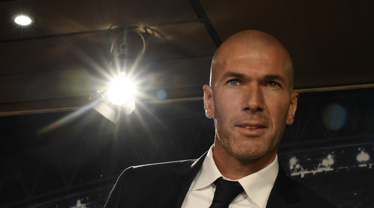 Zinedine Zidane kellemetlen helyzetbe került egy régi nyilatkozata miatt / Fotó: AFP