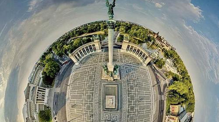 Így néz ki  Budapest  a magasból