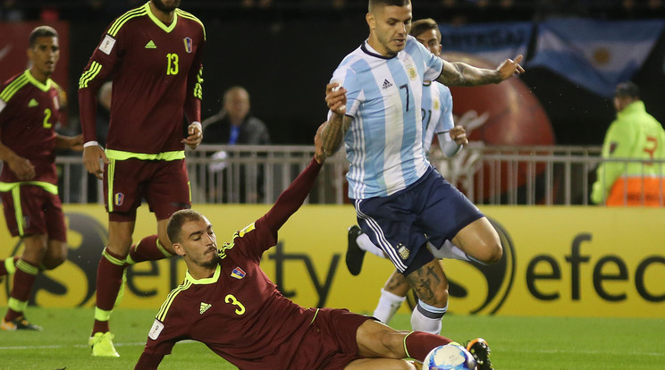 Az argentinok szenvedtek a térség leggyengébbje ellen / Fotó: AFP