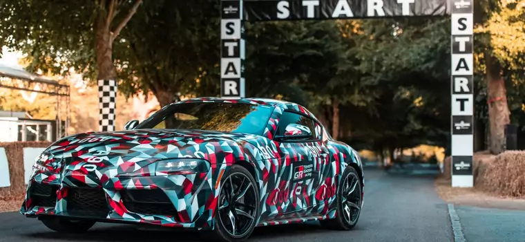 Toyota Supra zadebiutowała w Goodwood