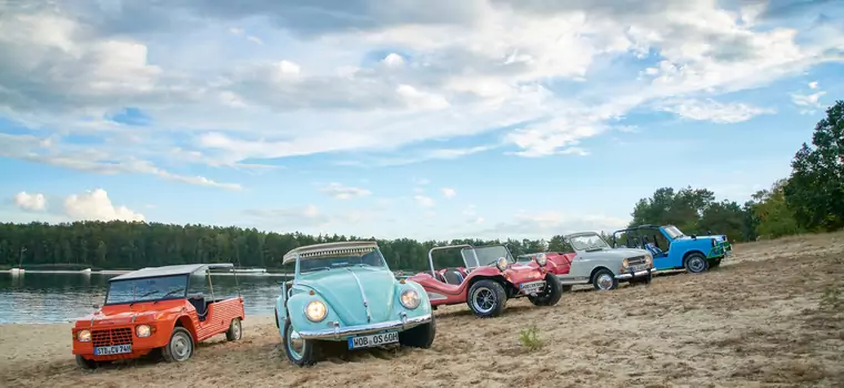 Auta klasyczne idealne na wakacje. Od Citroena do Trabanta