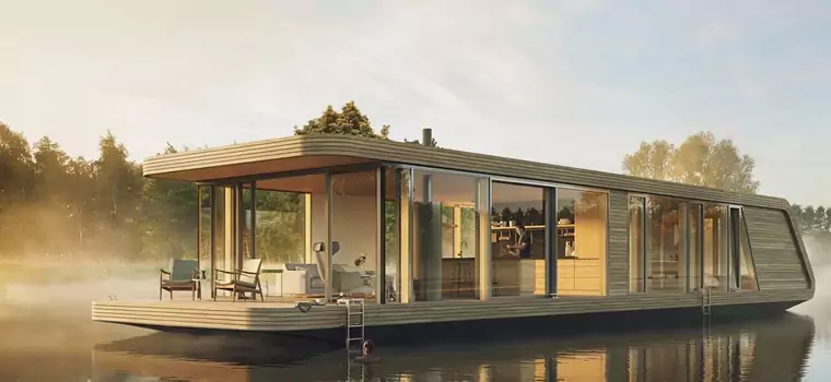 Pływające domy napędzane energią słoneczną - każdy chciałby w nich zamieszkać