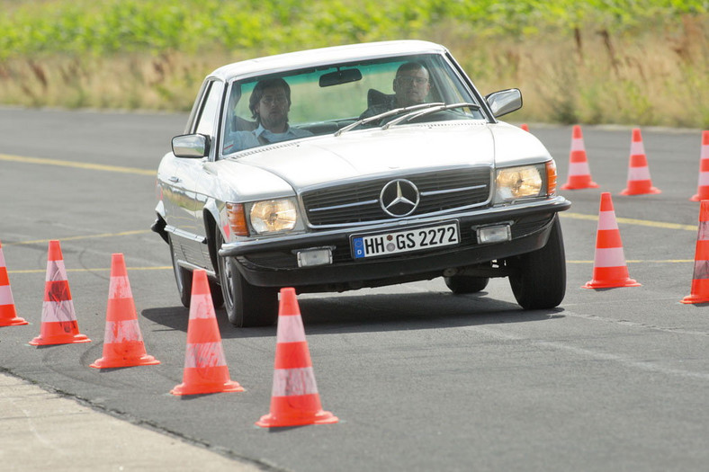 Mercedes 450 SLC 5.0 - poduszkowiec czy rajdówka?