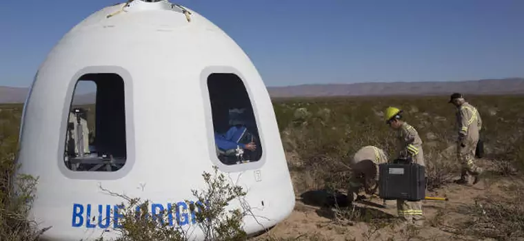 Blue Origin testuje kapsułę Crew Capsule 2.0 (wideo)