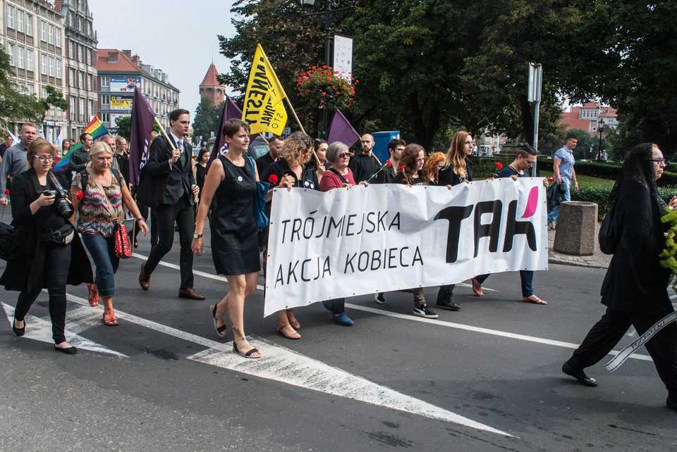 Protest w Gdańsku