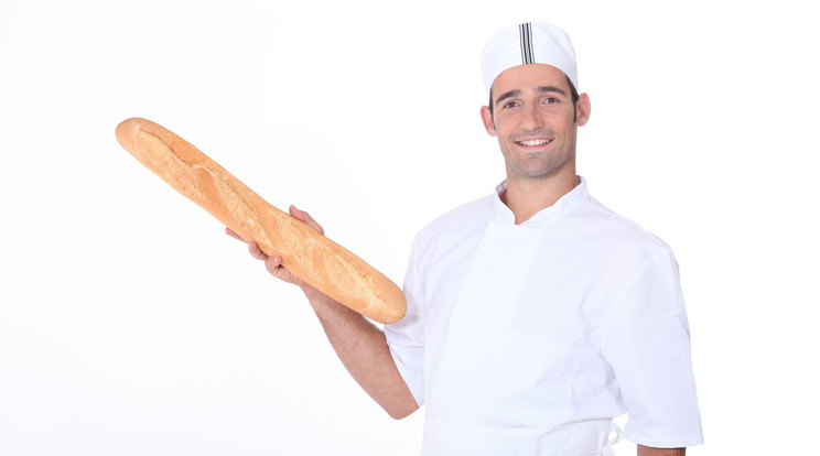 Firss kenyeret  legfeljebb pékdégben látott a tanuló, az iskoli műhelyben nem / Fotó: Nortfoto