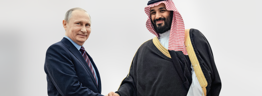 Saudyjski książę Muhammad ibn Salman potrzebuje wyższych cen do sukcesu IPO Saudi Aramco. To nie jest na rękę putinowskiej Rosji