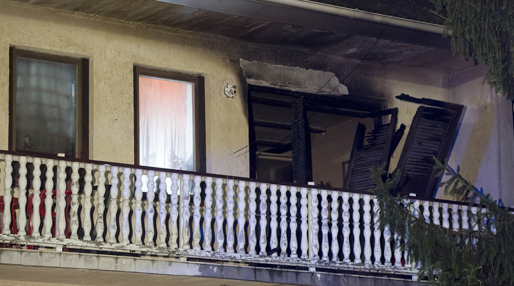 Lakástűzben meghalt egy ember Mogyoródon /Fotó: Blikk