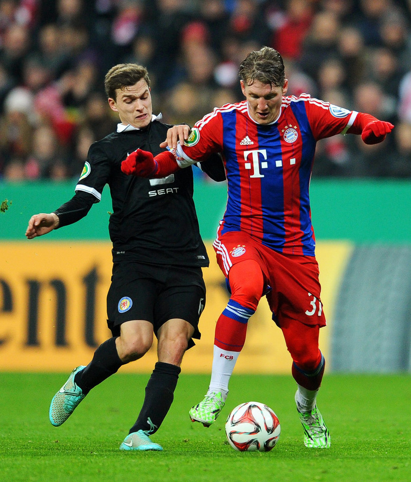 GERMANY SOCCER GERMAN CUP (Bayern Munich vs Eintracht Braunschweig)