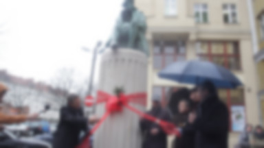 W centrum Poznania stanął pomnik Klemensa Janickiego