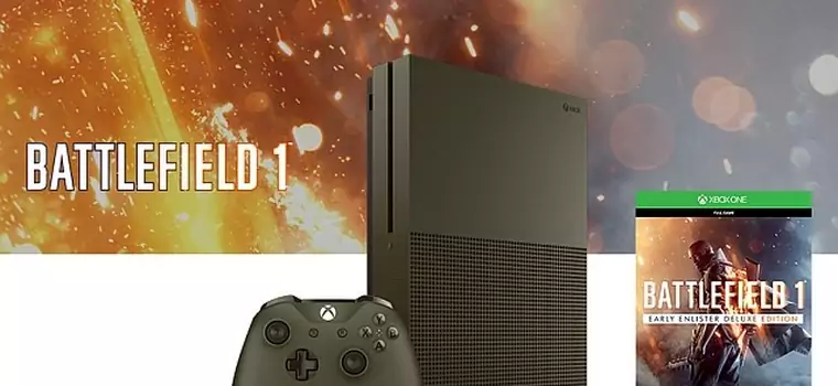 Xbox One S będzie kusić jesienią specjalnymi zestawami z Battlefieldem 1