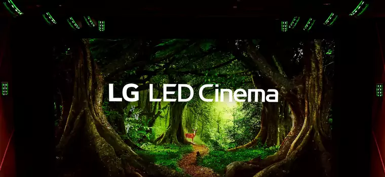 Ruszyło pierwsze kino z ekranem LED LG Cinema Display i systemem Dolby Atmos