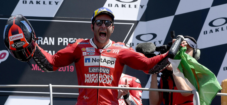 MotoGP: Petrucci wygrał w domu