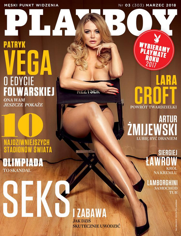 Edyta Folwarska nago w Playboyu Marzec Zobacz zdjęcia Facet