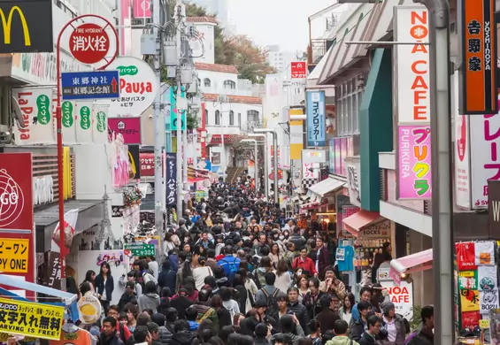 W aglomeracji Tokio żyje tyle ludzi, co w Polsce. Rząd ma kosztowny pomysł na walkę z przeludnieniem