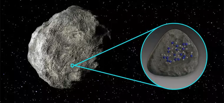 Astronomowie znaleźli wodę na powierzchni asteroid. To pierwszy przypadek w historii