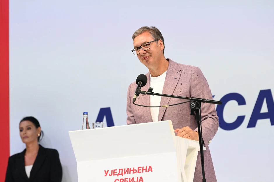 Predsednik Srbije Aleksandar Vučić
