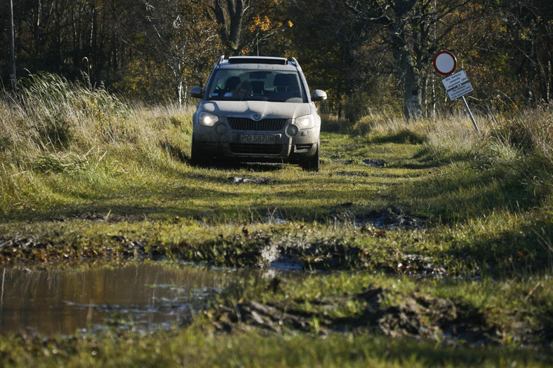 Skodą Yeti i rowerem wzdłuż wybrzeża