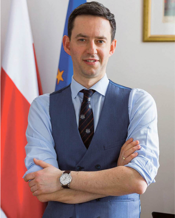 Marcin Ociepa, wiceminister przedsiębiorczości i technologii fot. Michał Kokot/mat. prasowe(p)