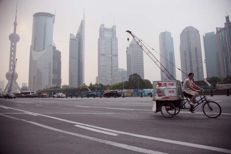 Pudong - centrum finansowe Szanghaju